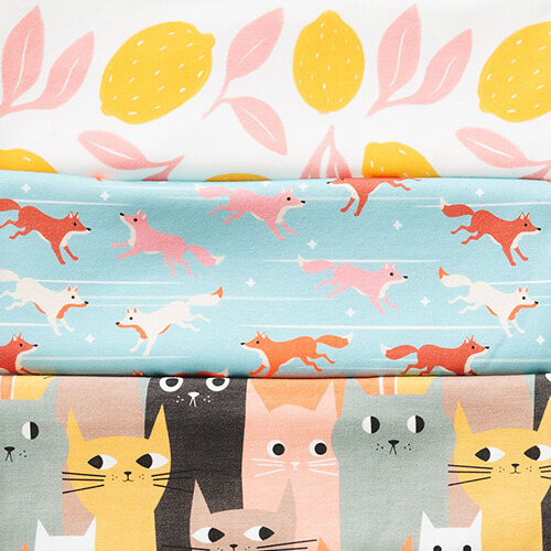 Organic Cotton Knit Fabric Spoonflower